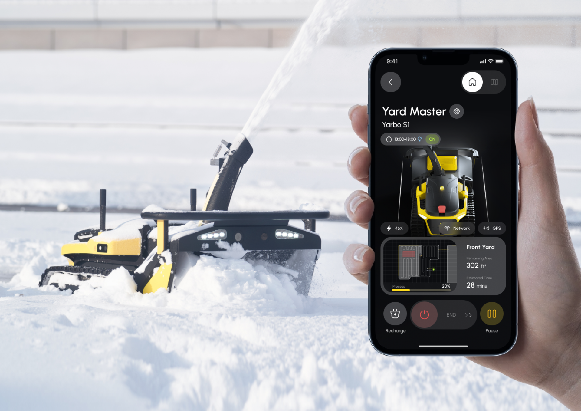 Kadde Company OÜ Yarbo CORE aiarobot, Yarbo robotniiduk kuni 25000m2 (Hind 7200 €), Yarbo lumepuhur (Hind 7900 €), Yarbo puhur (Hind 7100 €), Yarbo Lumepuhur ja Muruniiduk (Hind 9400€), Yarbo Lumepuhur, Muruniiduk ja Lehepuhur (Hind 10500€)