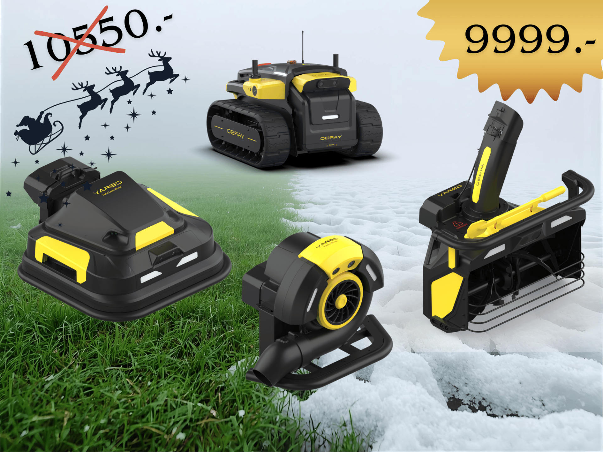 Yarbo Lumepuhur, Muruniiduk ja Lehepuhur. Ametlik maaletooja ja edasimüüja Eestis. Kadde Company OÜ